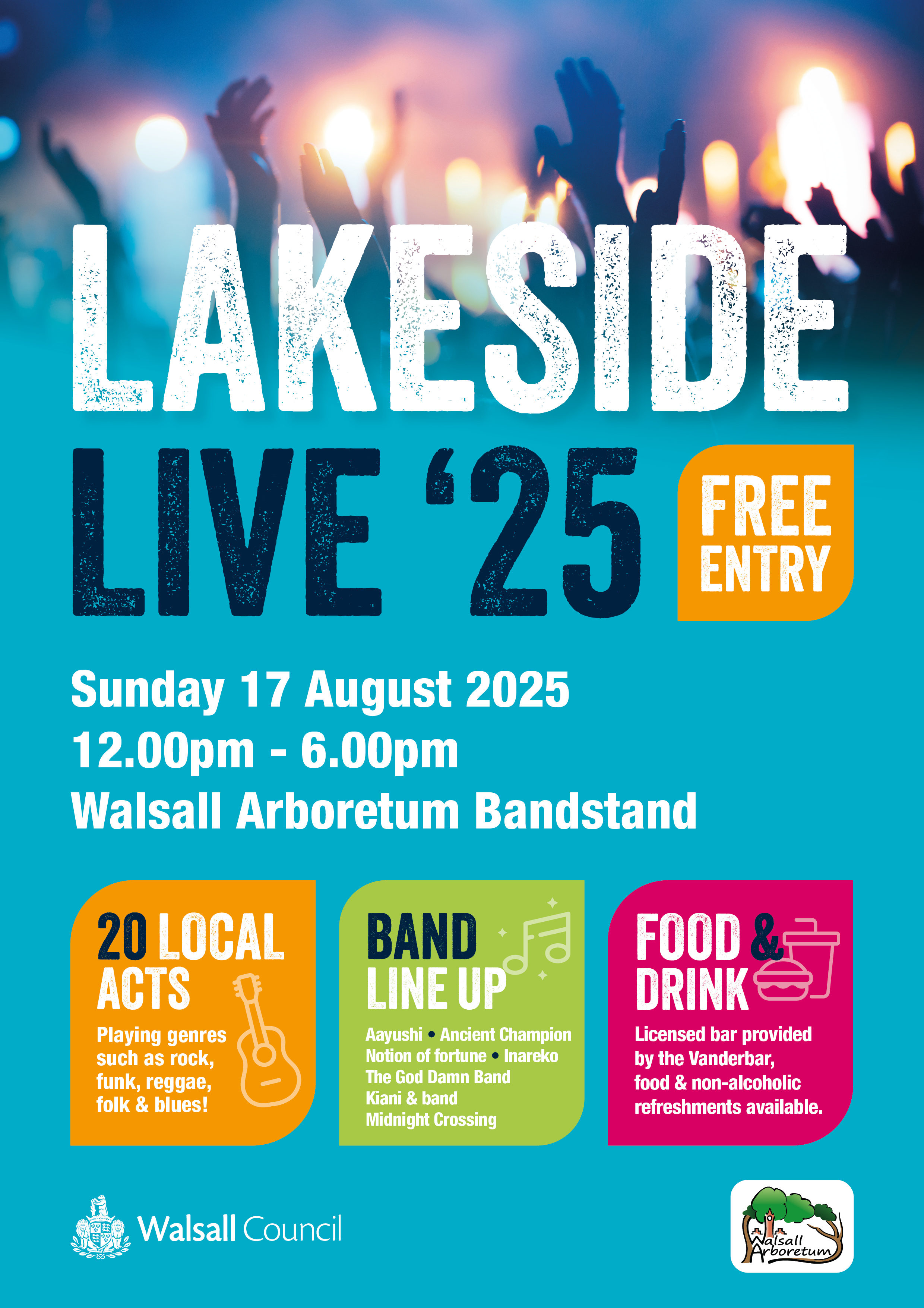 Lakeside Live posters