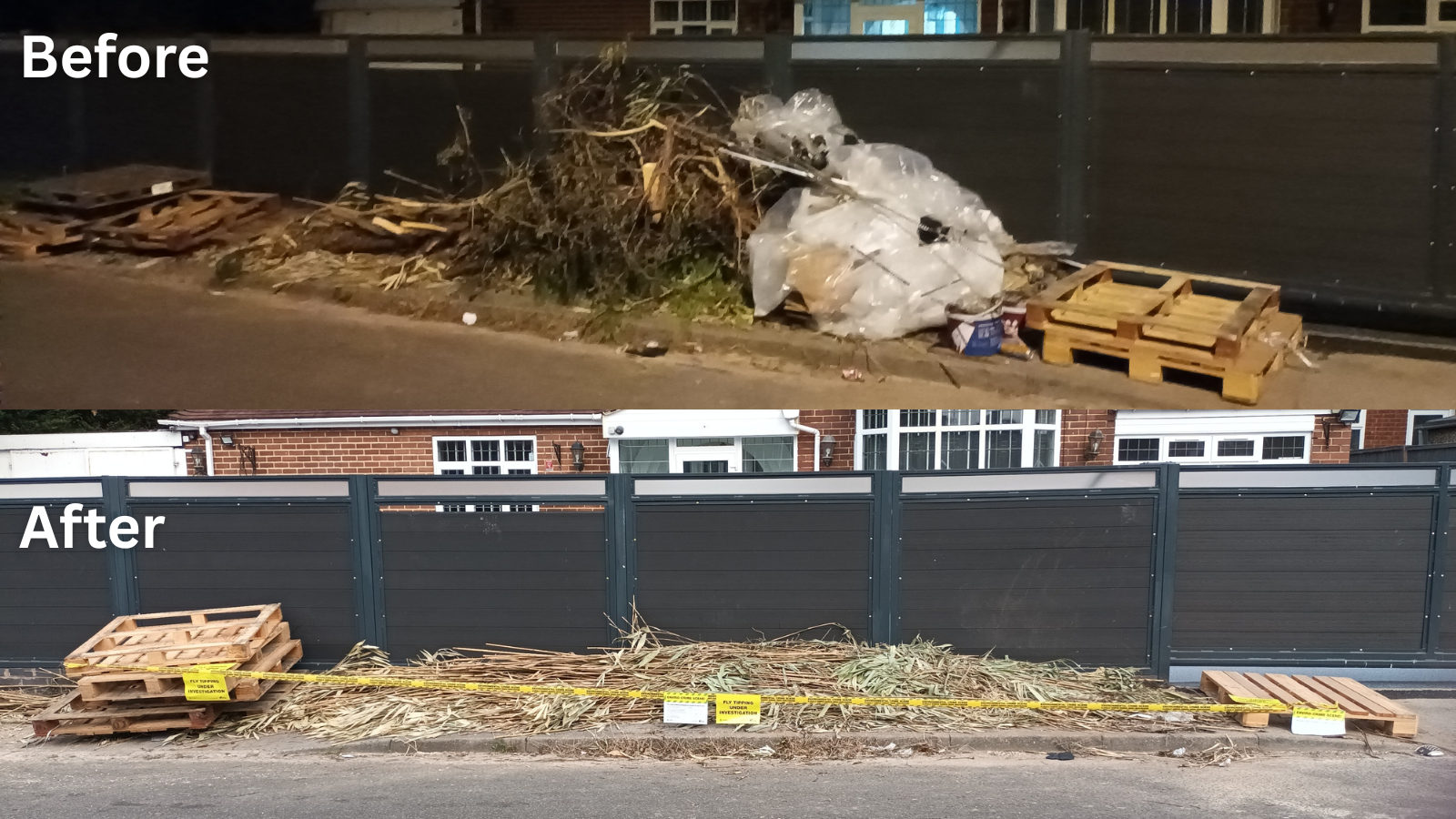 Bescot Drive - Before and After
