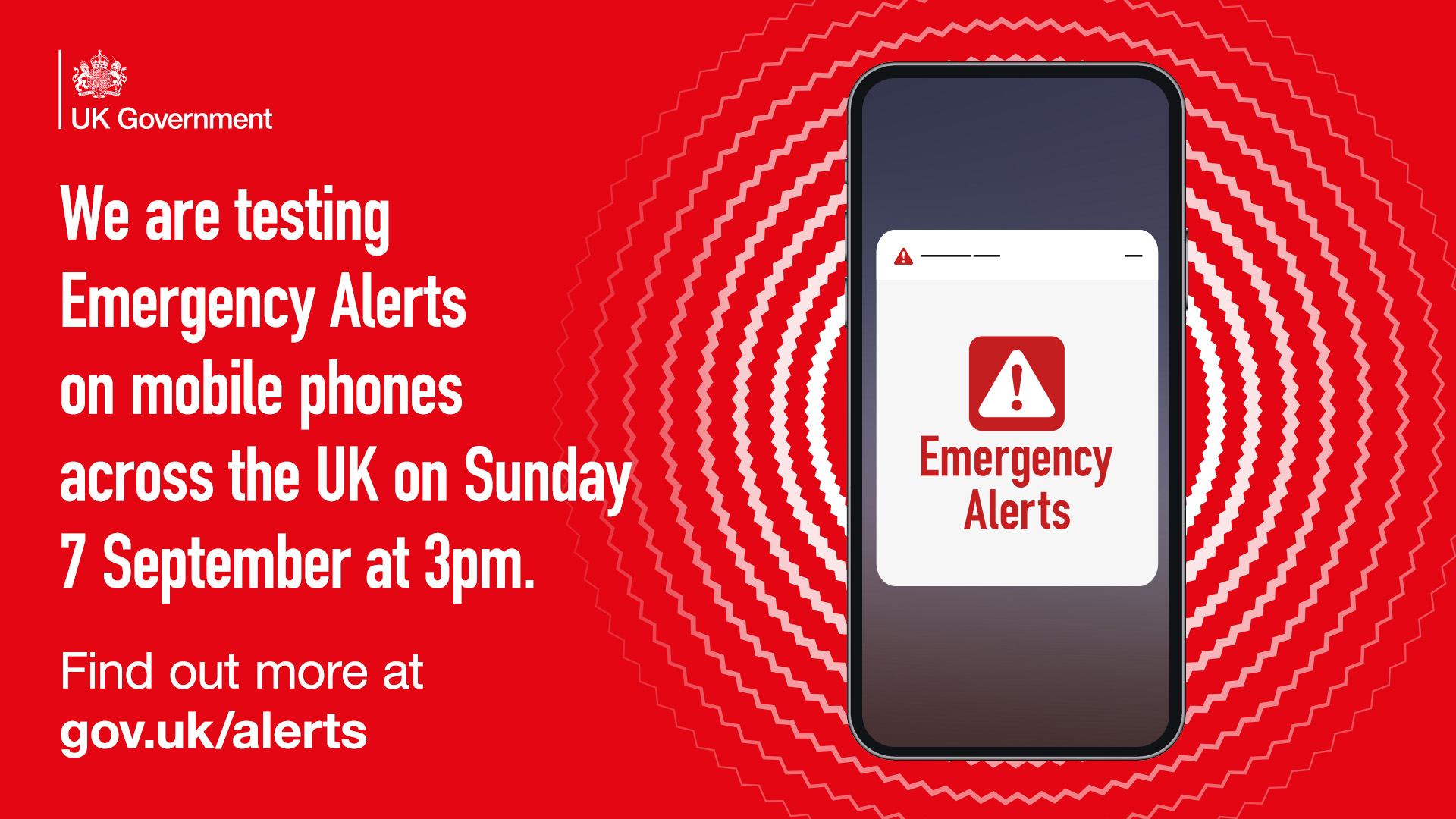Emergency alert test