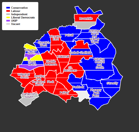 2018 Pre-election map