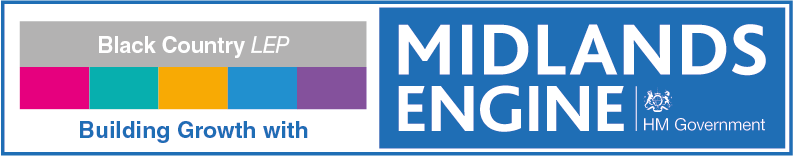 Logo for Black Country LEP and Midlands Engine 