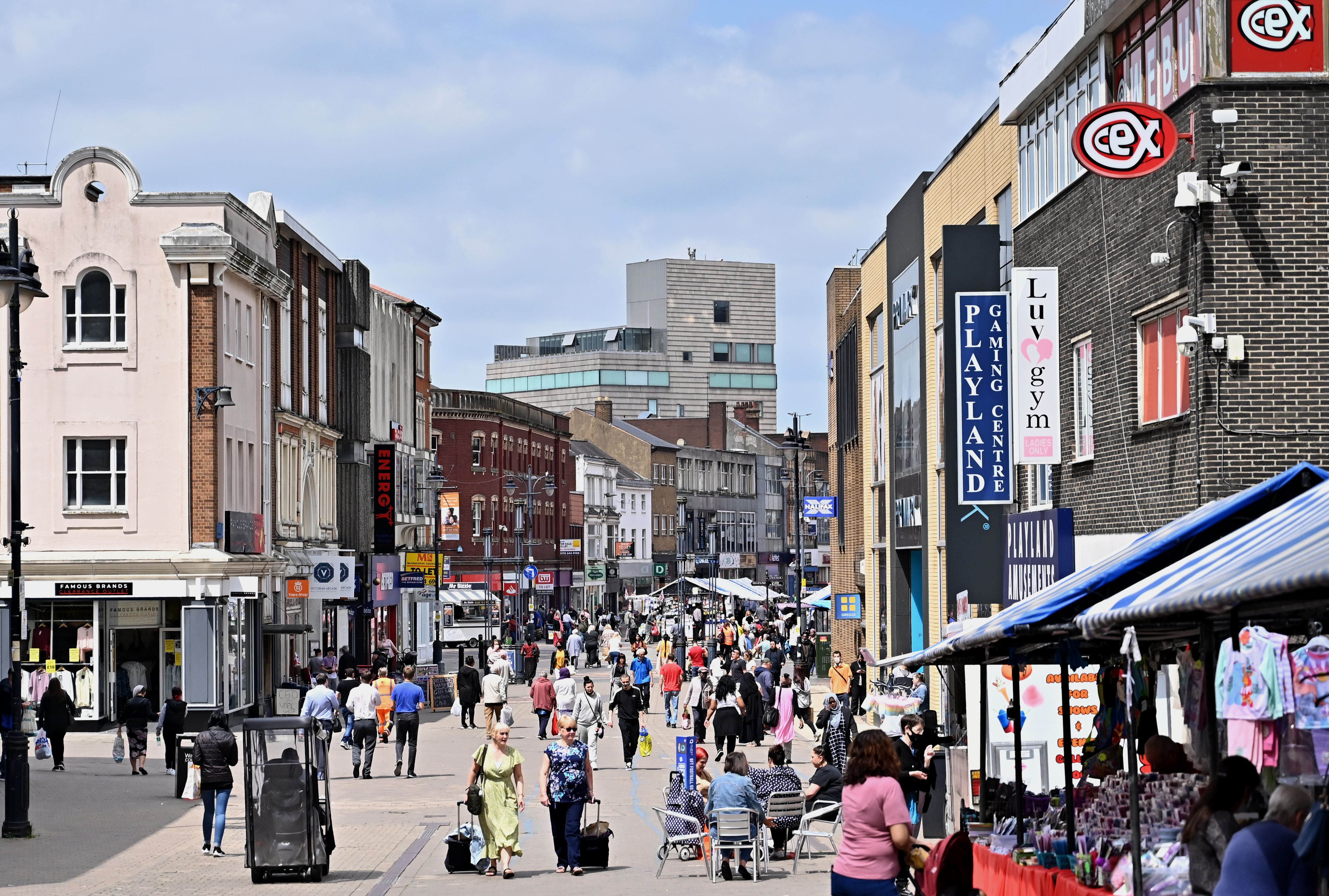 Walsall town centre