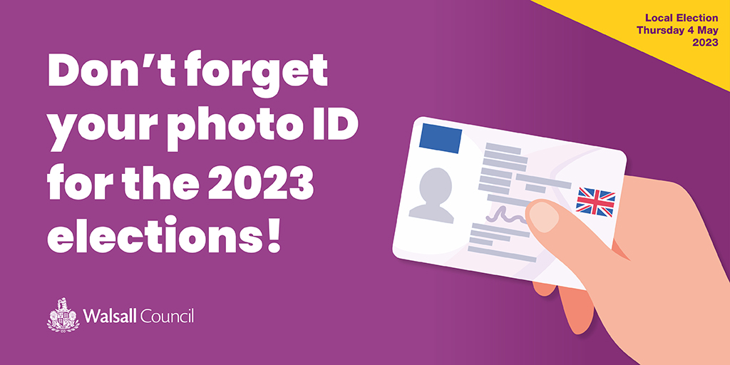 Don't forget your photo ID to vote in the 2023 election