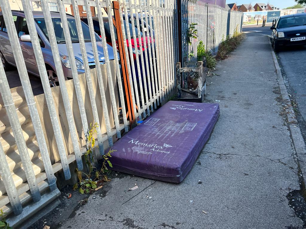 Image showing fly-tipping