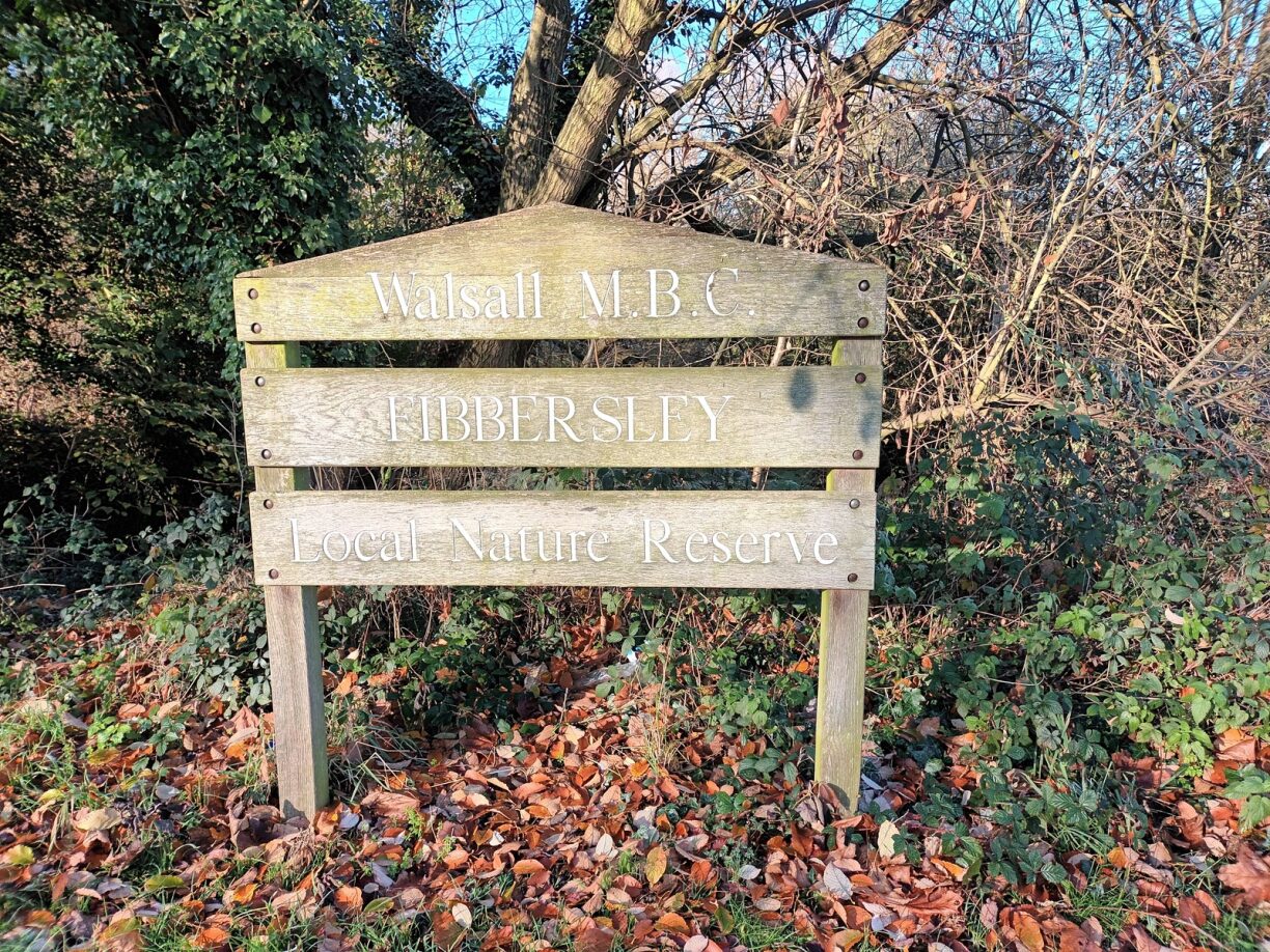 fibbersley nature reserve sign 2