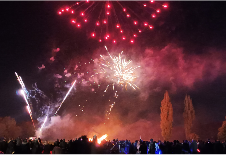 Walsall Arboretum’s Bonfire and Fireworks Display.