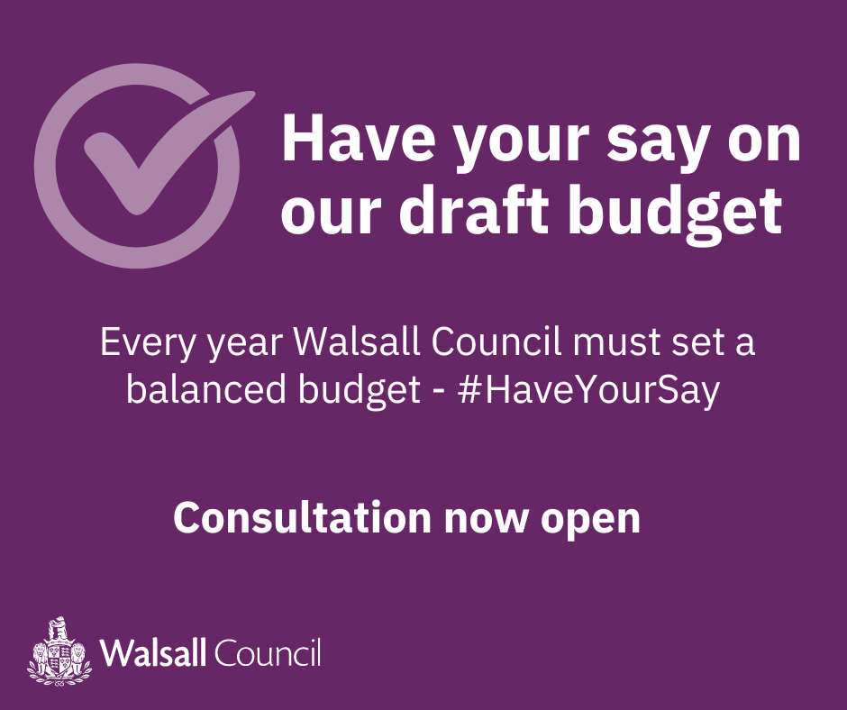 Have your say on our draft budget