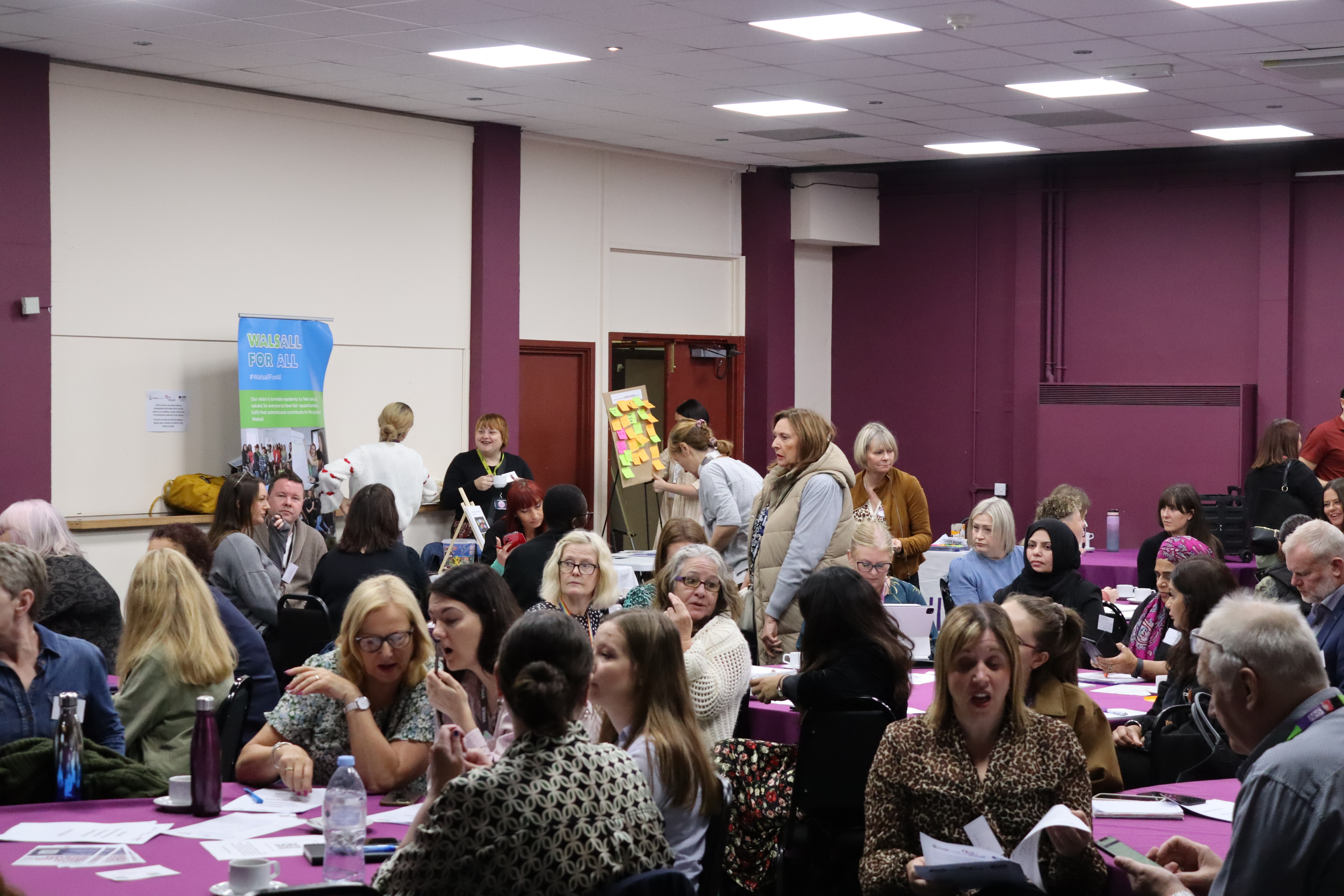 Walsall Homelessness Prevention Conference event shot of attendees