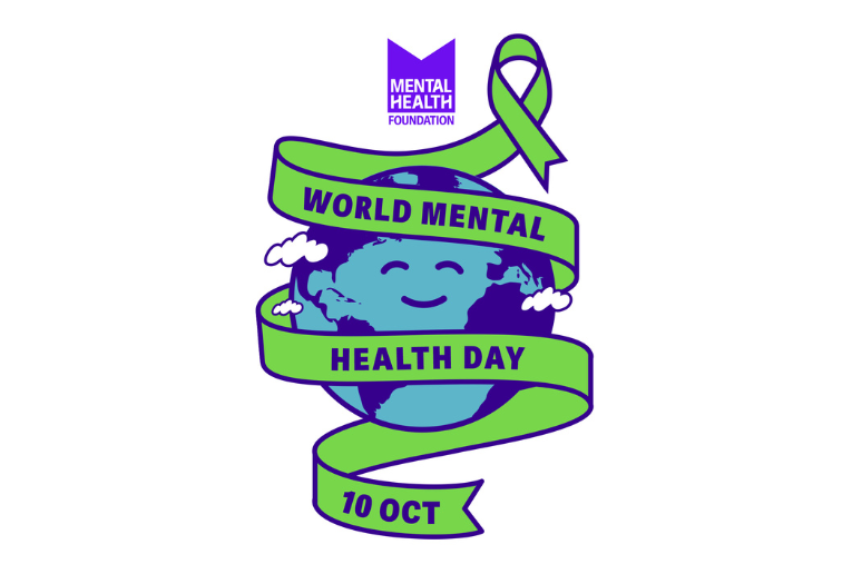 Image reads World Mental Health Day 10 Oct