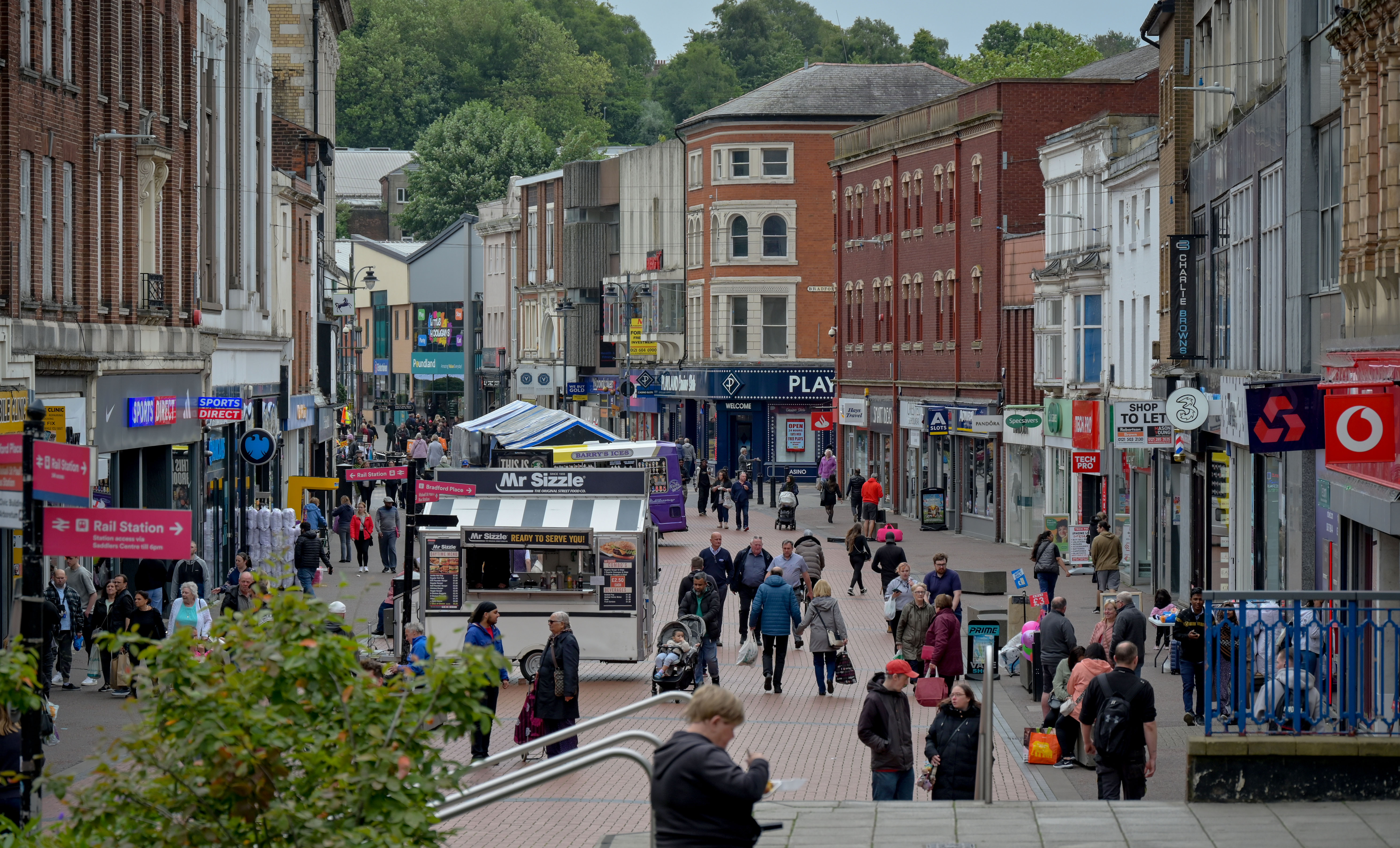 Walsall town centre 