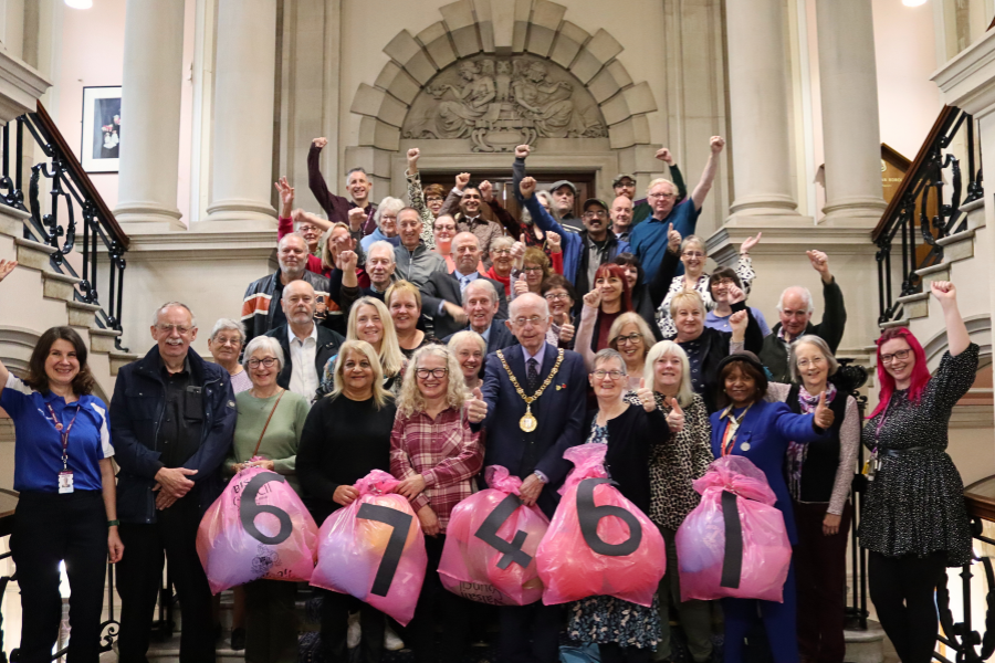 Walsall Councils Community Litter Watch with the Mayor of Walsall