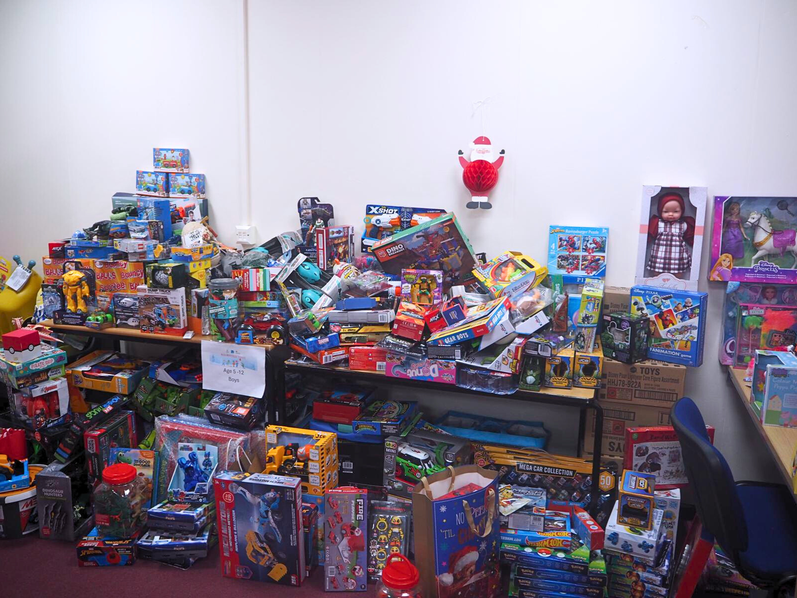 Christmas gifts for Walsall children