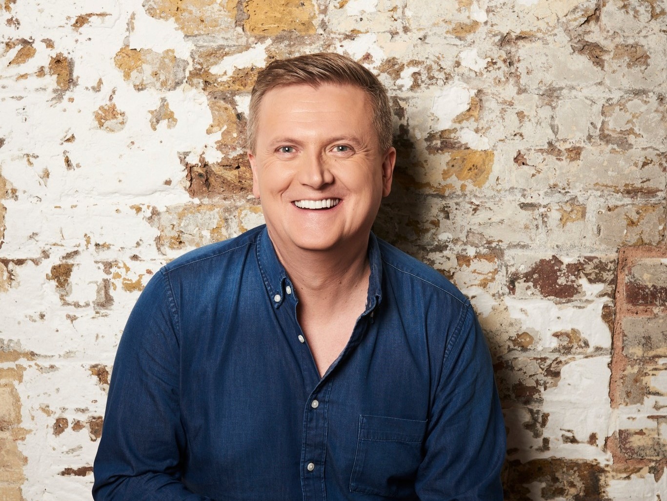 Portrait of singer and presenter Aled Jones