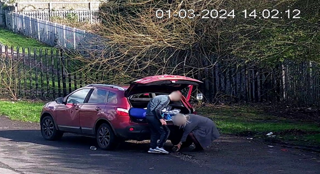 Miss Rebekah Price of Halesowen, littering in Forge Street, Wednesbury