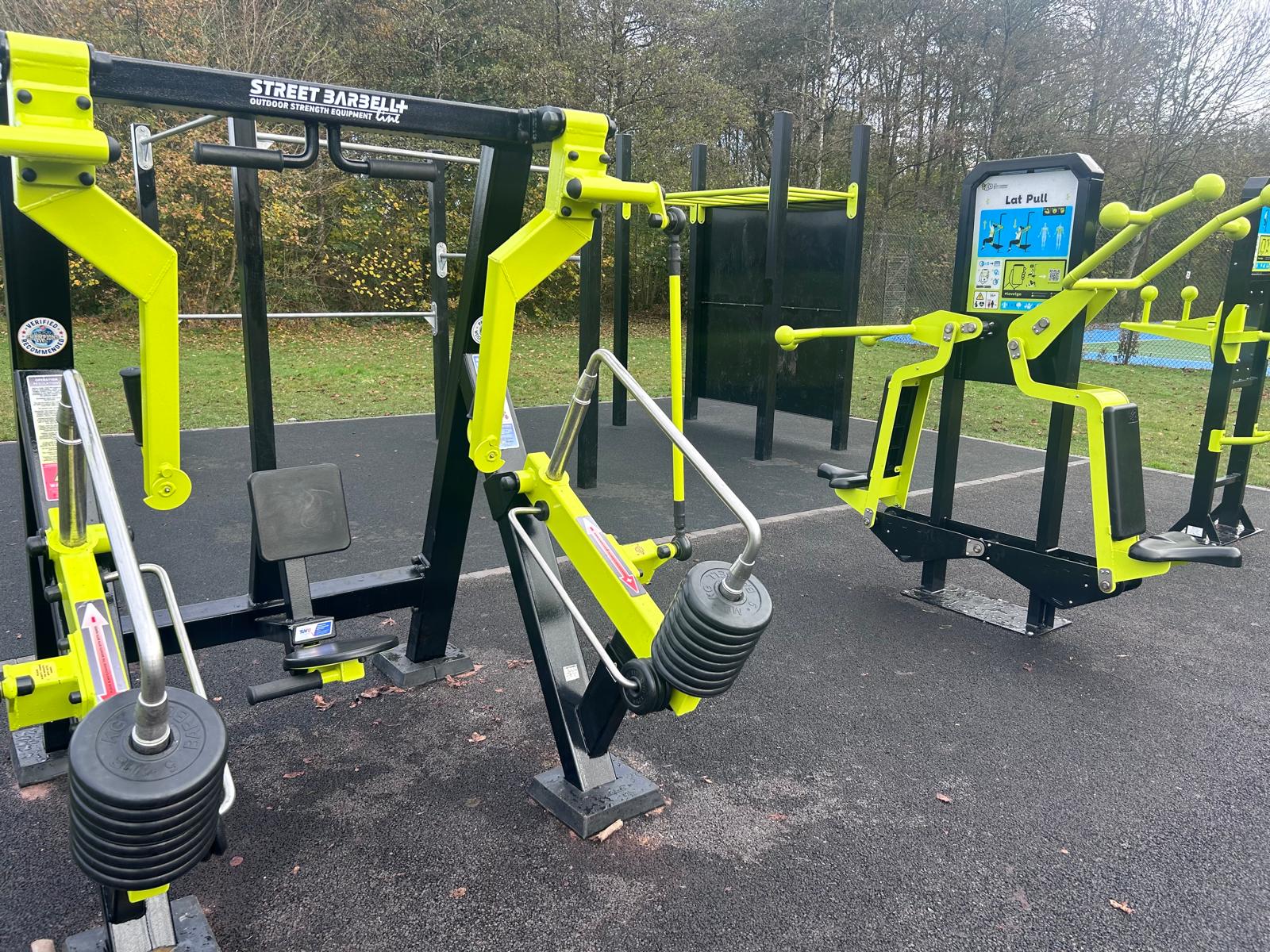 The New Gym Equipment at Holland Park