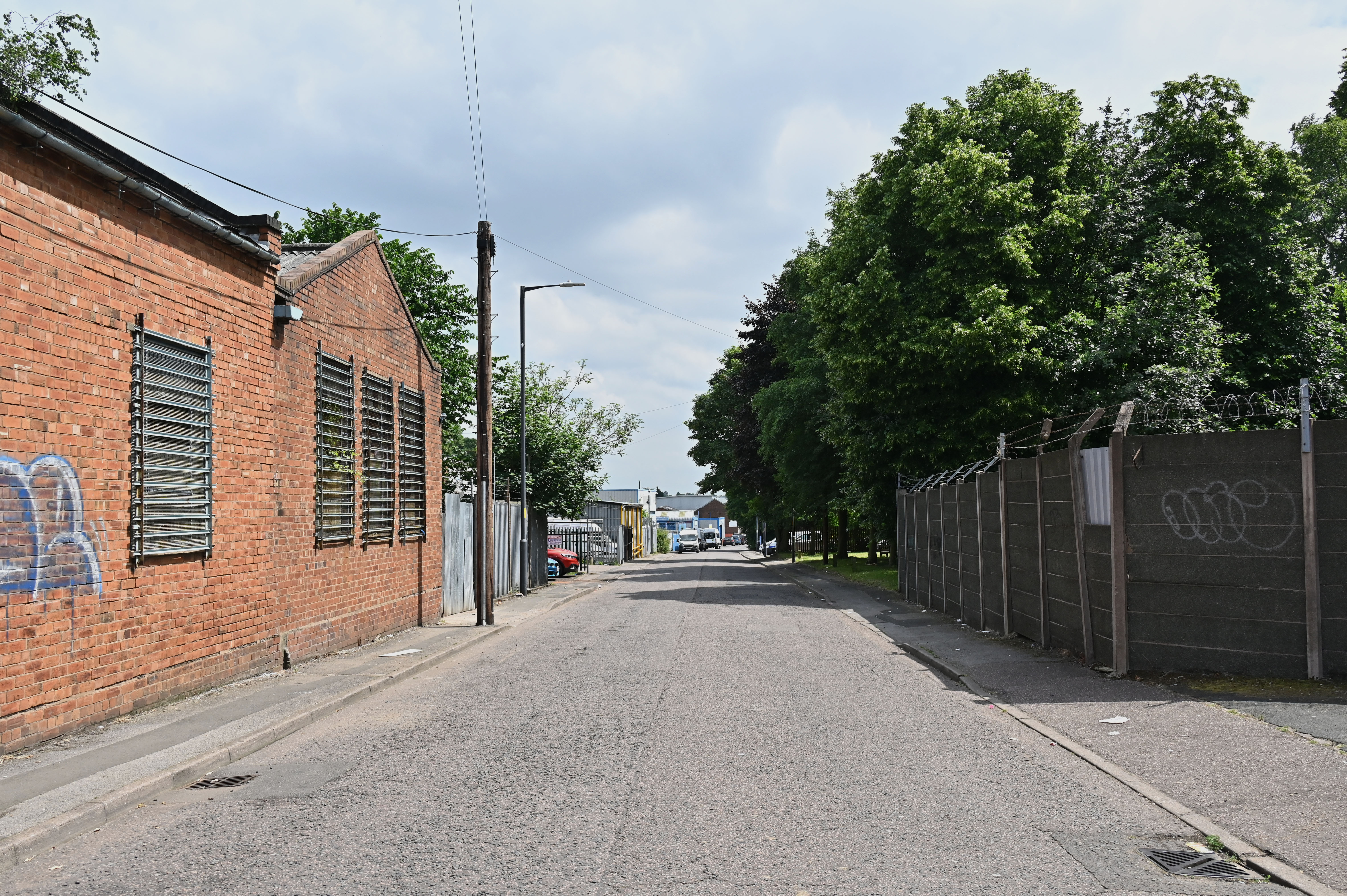 A derelict building 