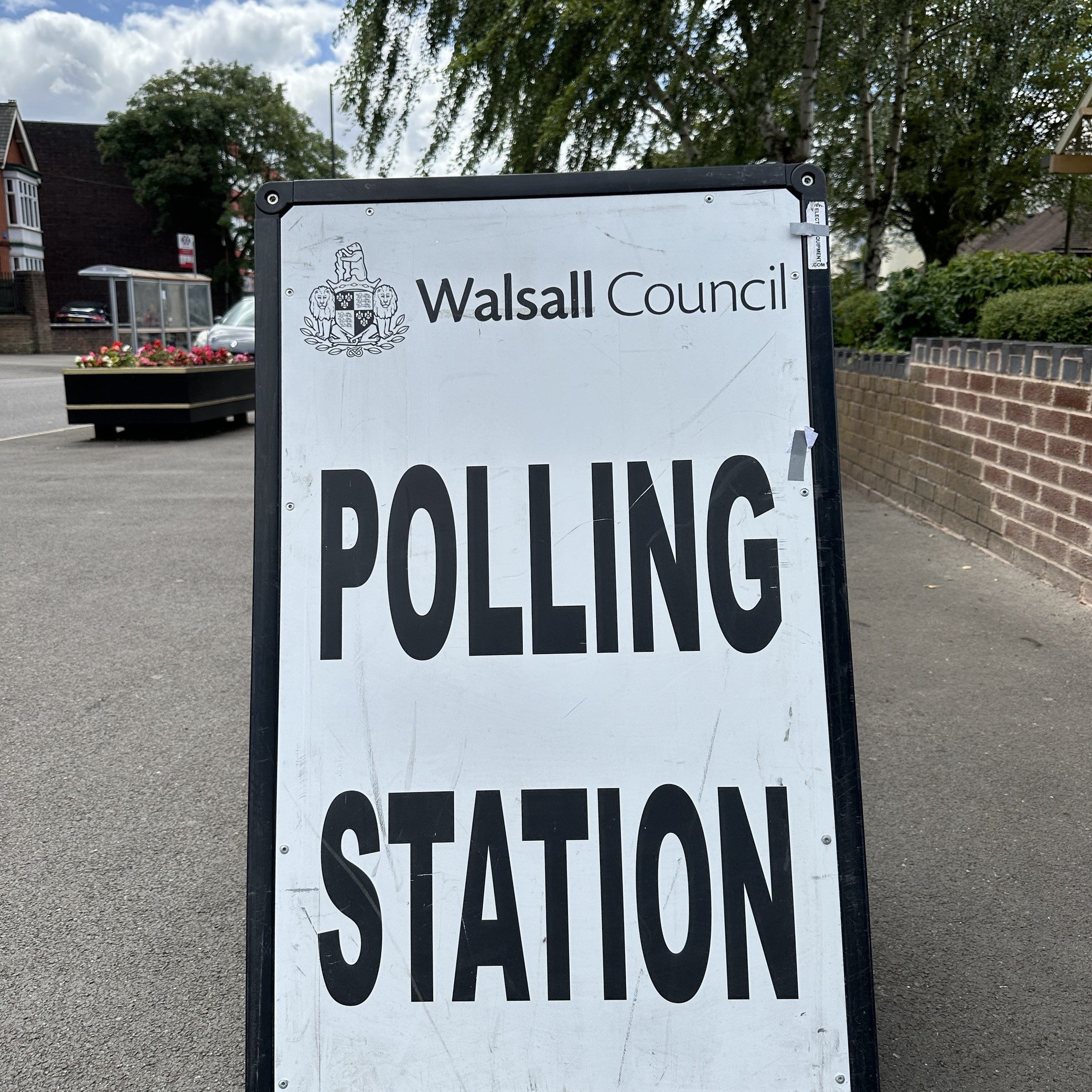 Aldridge Methodist polling station