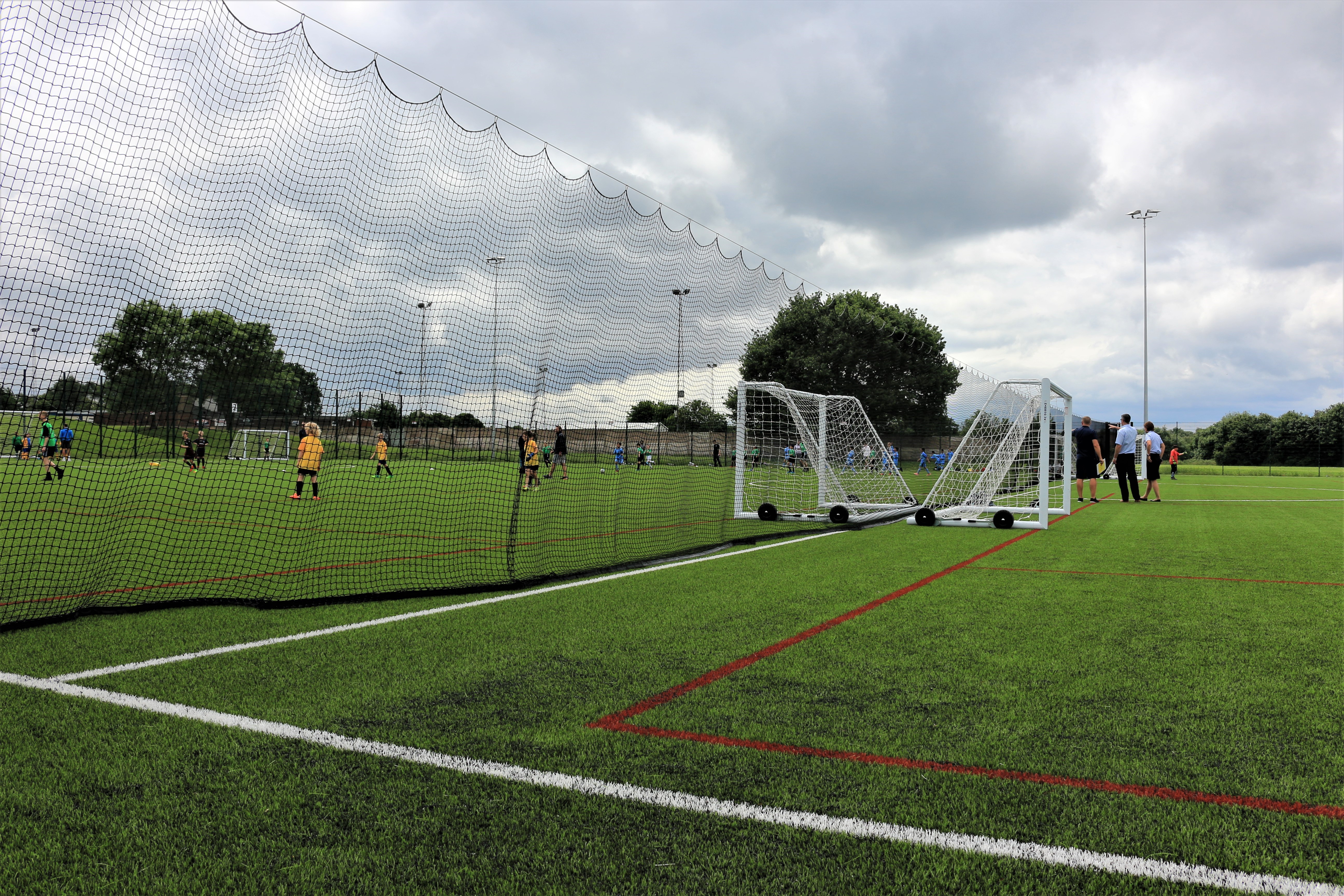 The football pitch at Oak Park Active Living Centre