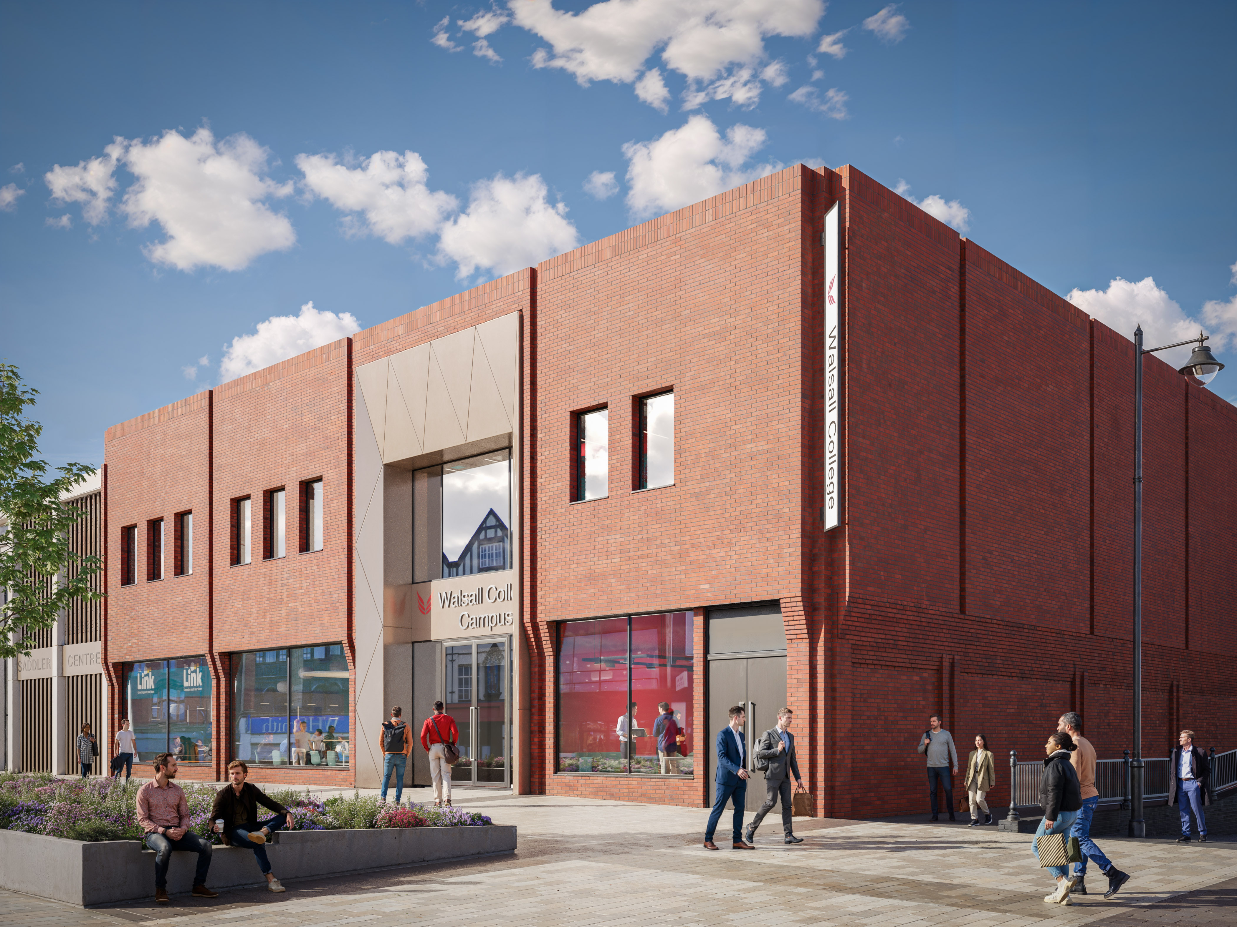 CGI of the proposed Adult Learning Centre