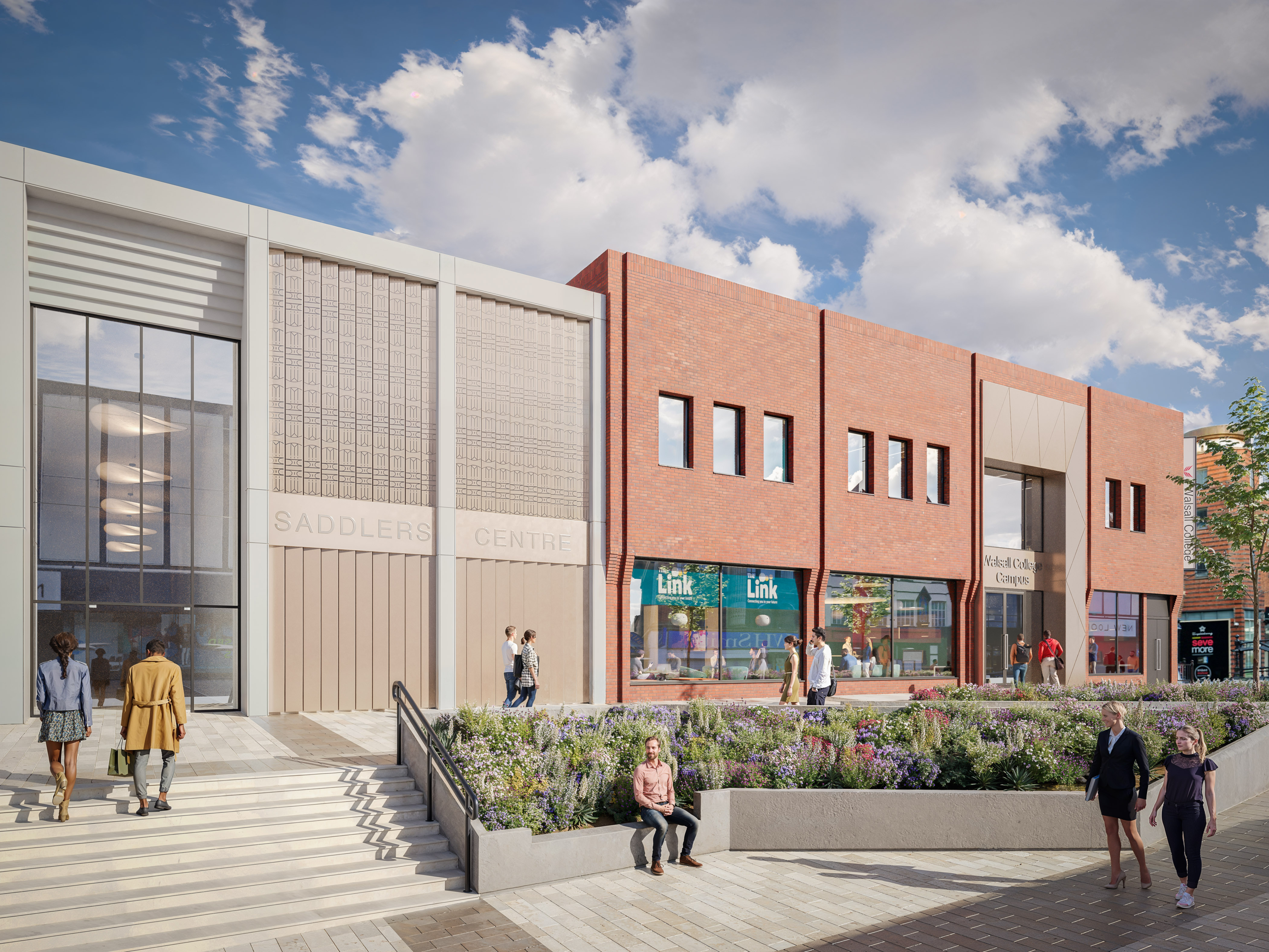 CGI of the proposed Adult Learning Centre