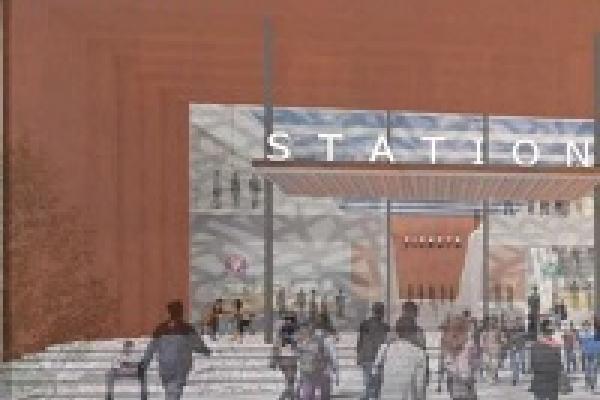 Idealised picture of Walsall Station