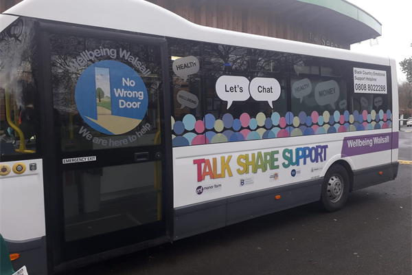 The talk share support bus