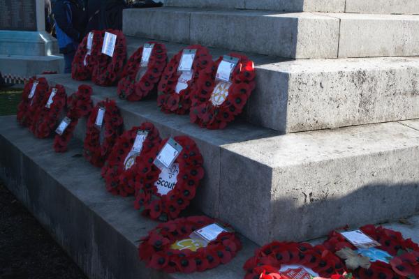 poppy wreaths