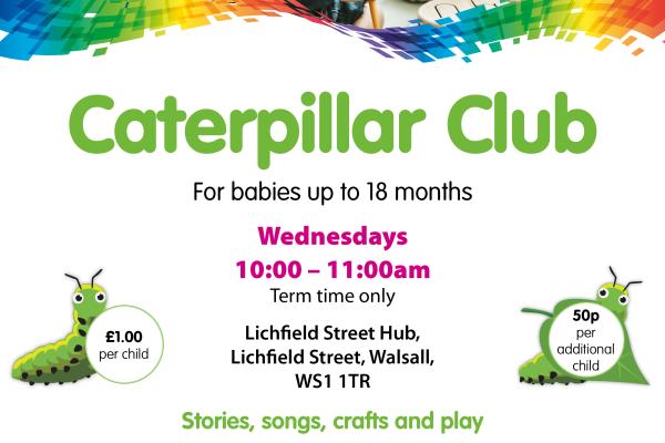 Flyer for the caterpillar club
