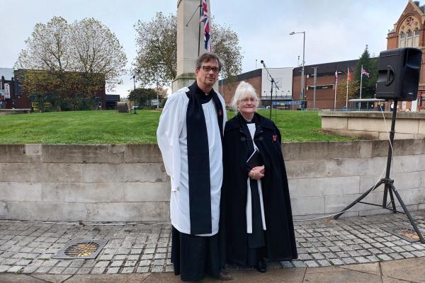 Revd Canon Rob Hall, vicar of St Paul’s and St Luke’s in Walsall