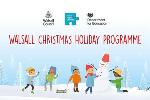 Walsall Christmas Holiday Programme poster