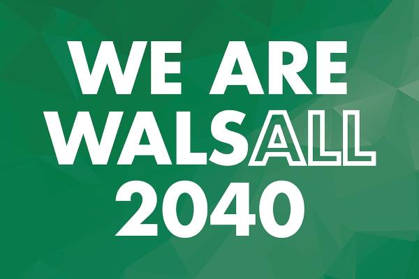 We are Walsall 2040 logo