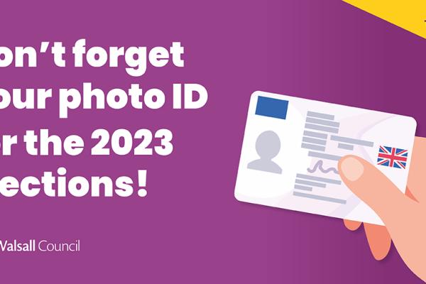 Don't forget your photo ID to vote in the 2023 election