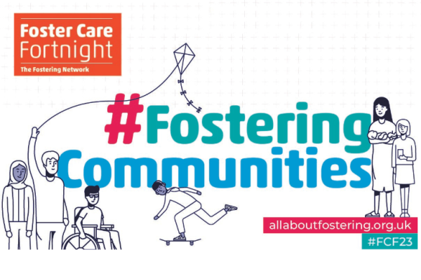 Foster care fortnight logo animated