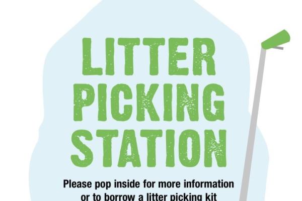 litter picking station