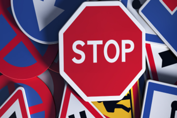 Stop sign