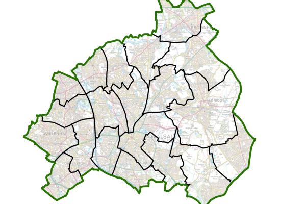 Current Wards in Walsall