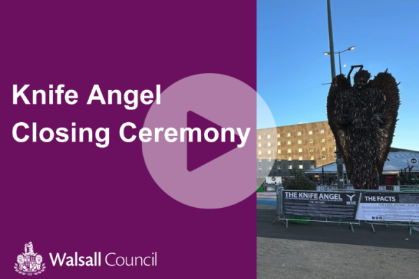 Knife Angel Closing Ceremony