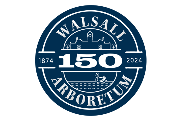 Walsall Arboretum 150th anniversary logo