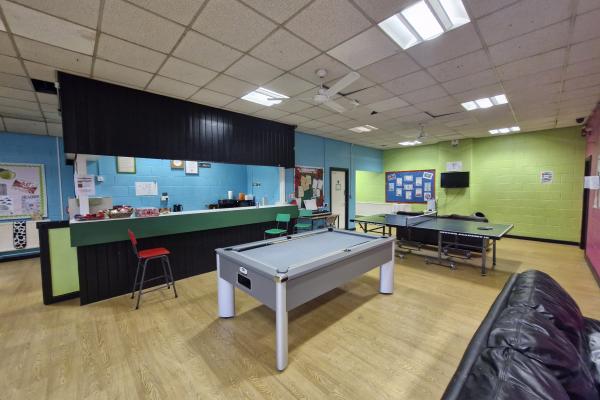 Games room featuring a pool table and table tennis