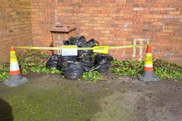 Envirocrime work done in Bloxwich West and Willenhall North