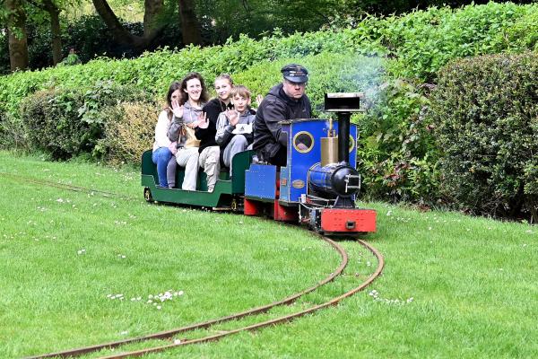 Miniature railway at Walsall Arboretum 