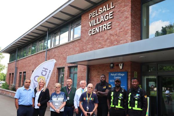 Pelsall Village Centre - group photo