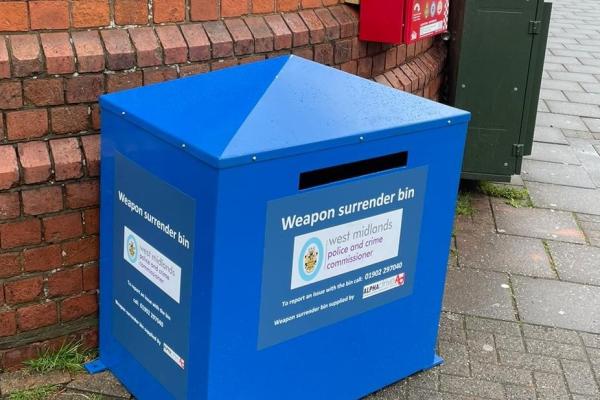 Weapon Surrender Bin