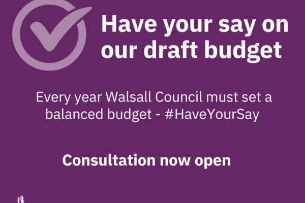 Have your say on our draft budget