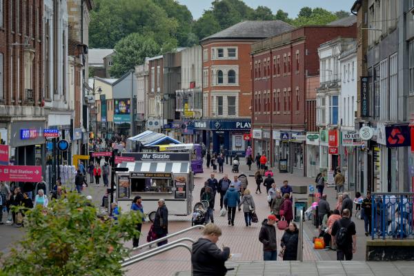 Walsall town centre 