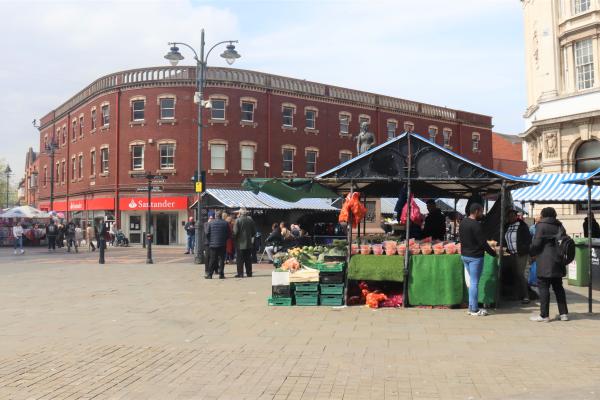 Walsall Market, Park St & The Bridge