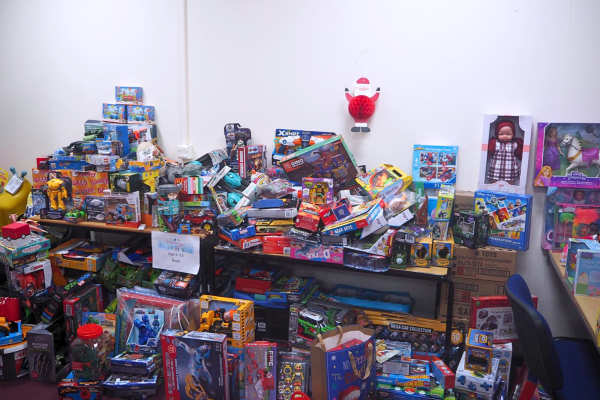 Christmas gifts for Walsall children