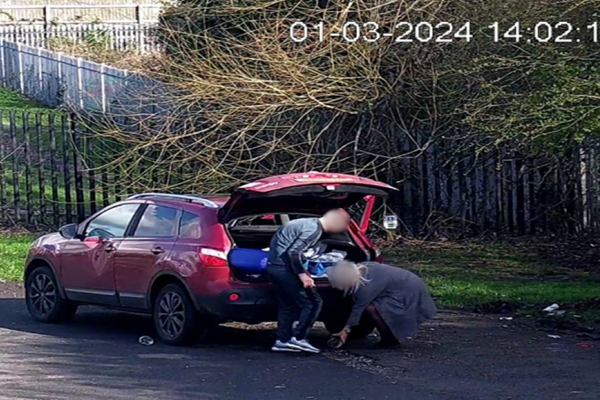 Miss Rebekah Price of Halesowen, littering in Forge Street, Wednesbury