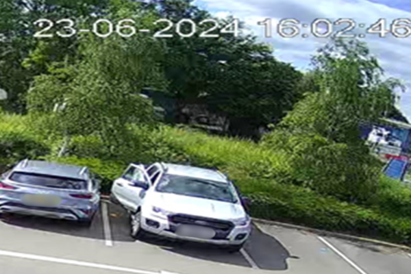 Mr Ben Clews of Brownhills, littering in Oak Park Leisure Centre.