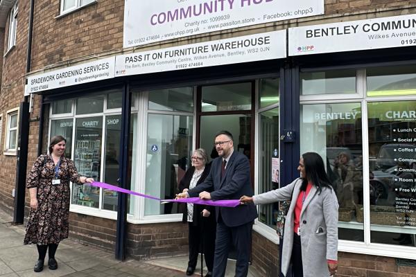 Old Hall Peoples Partnership Community Shop Launch